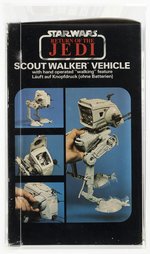 PALITOY STAR WARS: RETURN OF THE JEDI (1983) - SCOUT WALKER BI-LOGO AFA UNCIRCULATED U85 NM+.