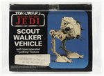 PALITOY STAR WARS: RETURN OF THE JEDI (1983) - SCOUT WALKER BI-LOGO AFA UNCIRCULATED U85 NM+.