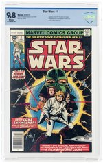 STAR WARS #1 JULY 1977 CBCS 9.8 NM/MINT (NEWSSTAND EDITION).