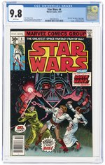 STAR WARS #4 OCTOBER 1977 CGC 9.8 NM/MINT.