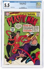 PLASTIC MAN #1 NOVEMBER-DECEMBER 1966 CGC 5.5 FINE-.