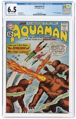 AQUAMAN #1 JANUARY-FEBRUARY 1962 CGC 6.5 FINE+.