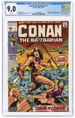 CONAN THE BARBARIAN #1 OCTOBER 1970 CGC 9.0 VF/NM (FIRST CONAN).