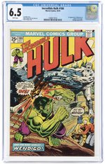 INCREDIBLE HULK #180 OCTOBER 1974 CGC 6.5 FINE+ (FIRST WOLVERINE CAMEO).