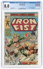 IRON FIST #14 AUGUST 1977 CGC 8.0 VF (FIRST SABRETOOTH).