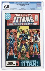 TALES OF THE TEEN TITANS #44 JULY 1984 CGC 9.8 NM/MINT (DICK GRAYSON BECOMES NIGHTWING).