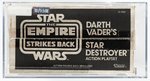 STAR WARS: THE EMPIRE STRIKES BACK (1980) - DARTH VADER'S STAR DESTROYER ACTION PLAYSET AFA 80 NM.