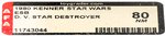 STAR WARS: THE EMPIRE STRIKES BACK (1980) - DARTH VADER'S STAR DESTROYER ACTION PLAYSET AFA 80 NM.