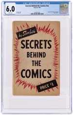 STAN LEE SECRETS BEHIND THE COMICS #NN 1947 CGC 6.0 FINE.