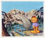 GARFIELD PUZZLE ORIGINAL ART BY JIM DAVIS STUDIO.