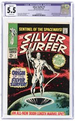 SILVER SURFER #1 AUGUST 1968 CGC RESTORED 5.5 SLIGHT (B-1) FINE-.