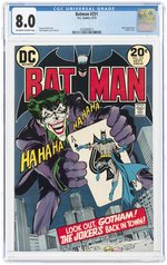 BATMAN #251 SEPTEMBER 1973 CGC 8.0 VF.