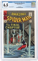 AMAZING SPIDER-MAN #33 FEBRUARY 1966 CGC 6.5 FINE+.