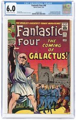 FANTASTIC FOUR #48 MARCH 1966 CGC 6.0 FINE (FIRST SILVER SURFER & GALACTUS).