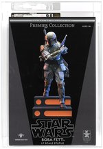 STAR WARS (2022) - BOBA FETT PREMIER COLLECTION 1:7 SCALE STATUE AFA UNCIRCULATED 9.0 (SDCC EXCLUSIVE).