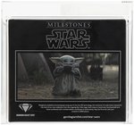 STAR WARS (2021) - THE CHILD MILESTONES 1:7 SCALE STATUE AFA UNCIRCULATED 9.0 (BOX LUNCH EXCLUSIVE).