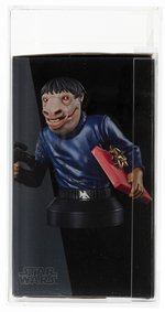 STAR WARS (2021) - SNAGGLETOOTH (BLUE, HOLIDAY) 1:7 SCALE MINI-BUST AFA UNCIRCULATED 9.0 (HOLIDAY GIFT EXCLUSIVE).