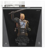 STAR WARS (2023) - PRE VIZSLA 1:7 SCALE MINI-BUST AFA UNCIRCULATED 9.0 (SDCC EXCLUSIVE).