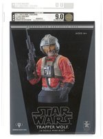 STAR WARS (2023) - TRAPPER WOLF 1:6 SCALE MINI-BUST AFA UNCIRCULATED 9.0 (CONVENTION EXCLUSIVE).