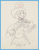 SILLY SYMPHONIES - MOTHER GOOSE GOES HOLLYWOOD PRODUCTION DRAWING TRIO FEATURING THE MARX BROS.