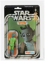 PALITOY STAR WARS (1978) - GREEDO 20 BACK AFA 75+ EX+/NM.