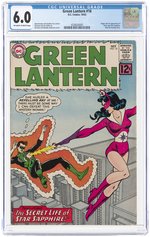 GREEN LANTERN VOL. 2 #16 OCTOBER 1962 CGC 6.0 FINE (FIRST SILVER AGE STAR SAPPHIRE).