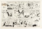 ARCHIE 1951 SUNDAY PAGE ORIGINAL ART BY BOB MONTANA.