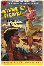 NOTHING SO STRANGE PAPERBACK COVER ORIGINAL ART BY OWEN KAMPEN.