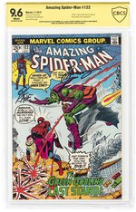 AMAZING SPIDER-MAN #122 JULY 1973 CBCS VERIFIED SIGNATURE 9.6 NM+ (DEATH OF GREEN GOBLIN).