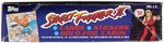 1993 TOPPS STREET FIGHTER 2 TRADING CARDS/STICKERS COMPLETE BOX.