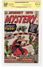 JOURNEY INTO MYSTERY #83 AUGUST 1962 CBCS VERIFIED SIGNATURE 3.0 GOOD/VG (FIRST THOR).