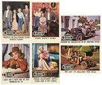 1963 TOPPS THE BEVERLY HILLBILLIES GUM CARD SET WITH WRAPPER.