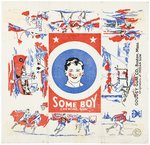 1933 GOUDEY BOY SCOUTS "SOME BOY" GUM CARD SET WITH WRAPPER.