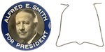 LARGE ALFRED E. SMITH FOR PRESIDENT PORTRAIT CELLULOID.