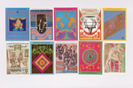 FAMILY DOG COLLECTION OF 115 PSYCHEDELIC CONCERT HANDBILLS & POSTCARDS.