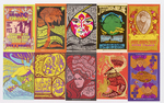 BILL GRAHAM PRESENTS COLLECTION OF 207 FILLMORE PSYCHEDELIC CONCERT HANDBILLS & POSTCARDS.