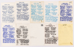 BILL GRAHAM PRESENTS COLLECTION OF 207 FILLMORE PSYCHEDELIC CONCERT HANDBILLS & POSTCARDS.