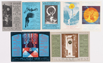 BILL GRAHAM PRESENTS COLLECTION OF 207 FILLMORE PSYCHEDELIC CONCERT HANDBILLS & POSTCARDS.