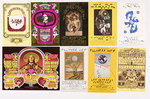 BILL GRAHAM PRESENTS COLLECTION OF 207 FILLMORE PSYCHEDELIC CONCERT HANDBILLS & POSTCARDS.