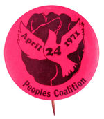 "PEOPLES COALITION" APRIL 24, 1971.