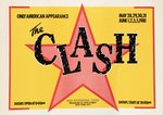 THE CLASH 1981 BONDS INTERNATIONAL CASINO NEW YORK CITY PUNK CONCERT POSTER.