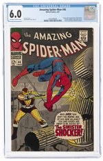 AMAZING SPIDER-MAN #46 MARCH 1967 CGC 6.0 FINE (FIRST SHOCKER).