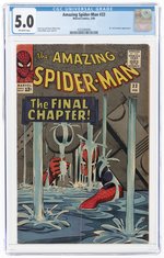 AMAZING SPIDER-MAN #33 FEBRUARY 1966 CGC 5.0 VG/FINE.