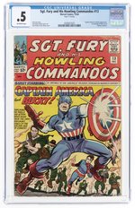 SGT. FURY AND HIS HOWLING COMMANDOS #13 DECEMBER 1964 CGC 0.5 POOR.