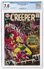 BEWARE THE CREEPER #1 MAY-JUNE 1968 CGC 7.0 FINE/VF.