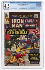 TALES OF SUSPENSE #65 MAY 1965 CGC 4.5 VG+ (FIRST SILVER AGE RED SKULL).