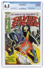 SILVER SURFER #5 APRIL 1969 CGC 6.5 FINE+.