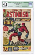 TALES TO ASTONISH #59 SEPTEMBER 1964 CGC QUALIFIED 4.5 VG+.