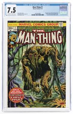 MAN-THING #1 JANUARY 1974 CGC 7.5 VF-.