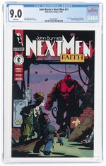 JOHN BYRNE'S NEXT MEN #21 DECEMBER 1993 CGC 9.0 VF/NM (FIRST HELLBOY).